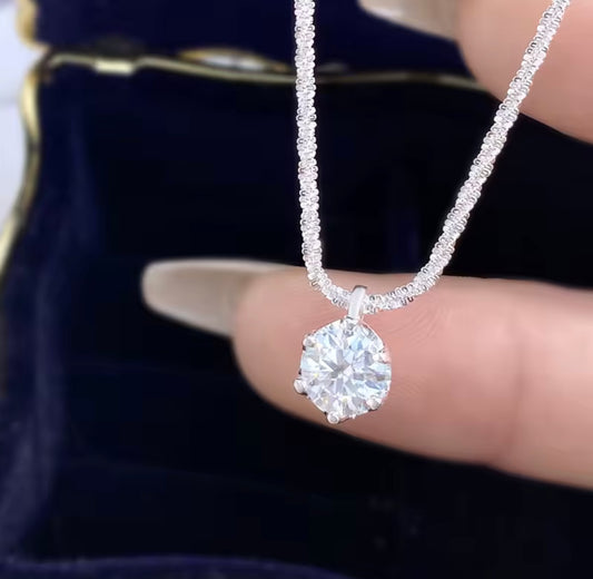 Iced Out Diamond Pendant Necklace By Diamond District Cartel